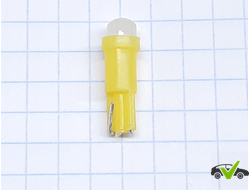 Светодиодная лампа W1.2W желтая