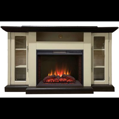 Электрокамин Элтон LUX SL-B с очагом Sparta 25.5 LED