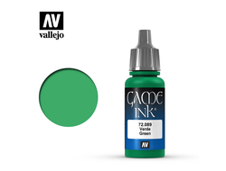 Vallejo: Краска акриловая Game Ink 72.089 "Green"
