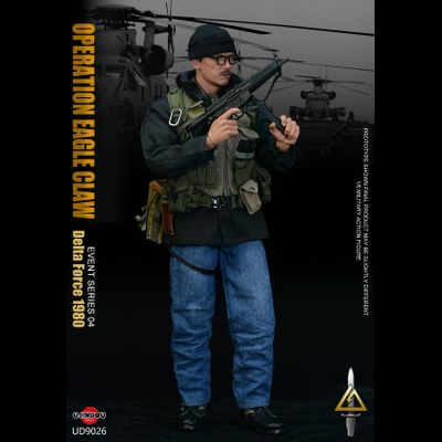 Боец отряда "Дельта", операция "Орлиный коготь" 1980 г - Коллекционная ФИГУРКА 1/6 scale U.S. ARMY DELTA FORCE 1980 OPERATION EAGLE CLAW (UD9026) - UJINDOU