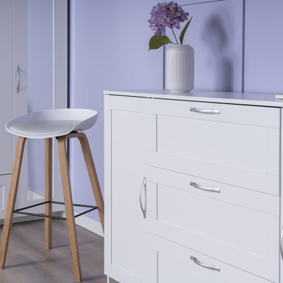 Сириус Тумба 2 двери и 3 ящика 1560х946х412 белый