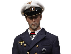 КАПИТАН ПОДВОДНОЙ ЛОДКИ - КОЛЛЕКЦИОННАЯ ФИГУРКА 1/6 German U-BOAT CAPTAIN (KT-8003) - Kings Toys