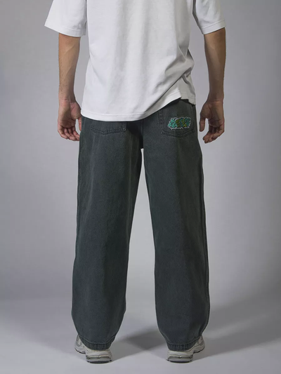 Джинсы Beekt Baggy Grey Green