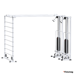 Блочный кинезиотренажер Реабилитационный комплекс со шведской стенкой AR085 2х100