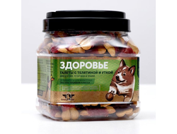 Green Cuisine ЗДОРОВЬЕ (Галеты с телятиной и уткой) 750гр