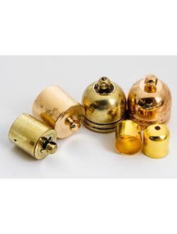 Колпачки или концевики, конусы, шапочки