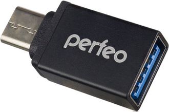 Адаптер Perfeo USB adapter with Type-C (PF-VI-O006 Black)