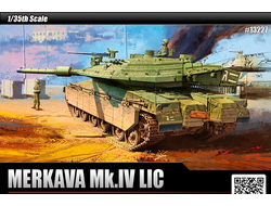 Сборная модель: (Academy 13227) Израильский танк "Меркава" Mk.IV LIC