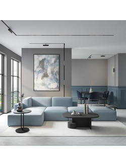 Трековый светильник-коннектор SMART GRILL DK8002-CONN-BK