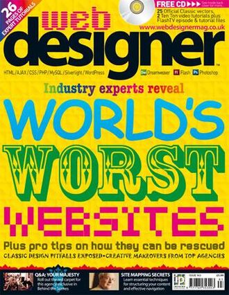 Web Designer Magazine Иностранные журналы о web дизайне в Москве в России, Web Design, Intpressshop