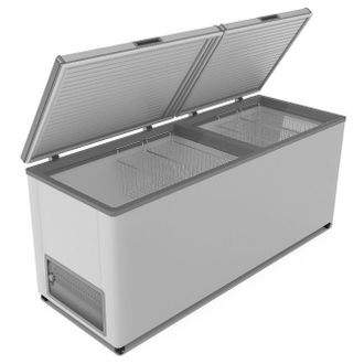 Морозильный ларь FROSTOR F 700 SD (две крышки, -12..-25 C, 590 л, 1810х600х840 мм)