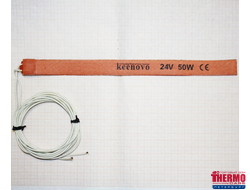 Гибкая нагревающая пластина 50 Вт 24 В (22х320) Keenovo