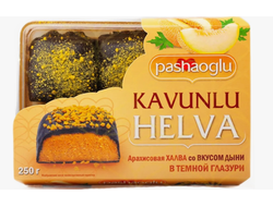 pashaoglu арахисовая халва с дыней В ТЕМНОЙ ГЛАЗУРИ , 250 гр