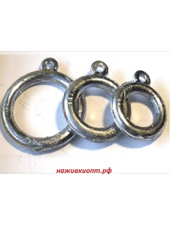 Груз "Кольцо" (свинец) 60гр 10шт.  .