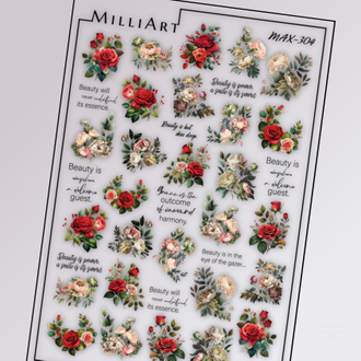 Слайдер-дизайн MilliArt Nails MAX-304