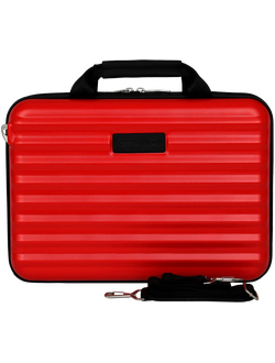 Пластиковый кейс для ноутбука 15.6 - 16 дюймов Optimum, красный
