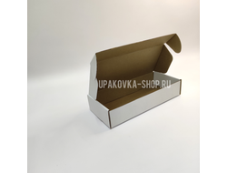 Коробка с откидной крышкой 230*100*45 мм БЕЛЫЙ