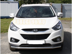 Защита переднего бампера Hyundai IX 35