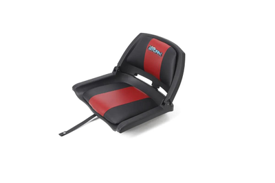 Кресло для лодки складное - красно черное