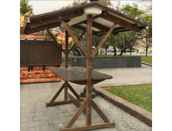 Стол-навес для ярмарки сборно-разборный