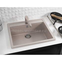 ШММ104 Мойка врезная "U-104". Размер: 560х495.