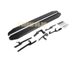 Пороги на Kia Sportage 4 (2016-…) Black-Premium