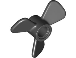Propeller 3 Blade 3 Diameter with Pin Hole, Black (65768 / 6371743)
