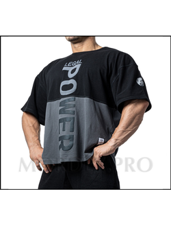 Размахайка Legal Power  Rag Top Power Split Jersey Pique 2104-415 серый графит/глубокий черный
