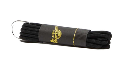 Шнурки Черные 55 Inch Waxed Flat Shoe Laces (8-10 Eye)