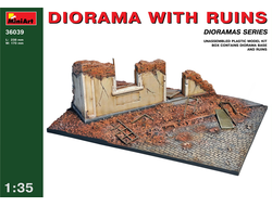 Сборная модель: (MiniArt 36039)  Набор для диорамы "Диорама с руинами"