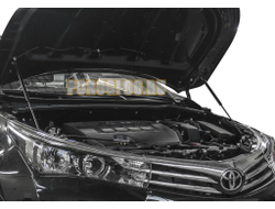 Амортизаторы капота, 2 шт. АвтоУпор для Toyota Corolla XI / XI рестайлинг 2012-2016 / 2016-2018