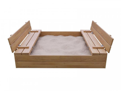 Песочница с крышкой-лавочкой Эко-Лайт фото 2