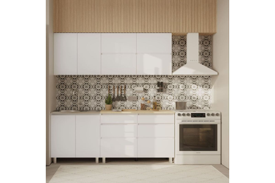 Кухонный гарнитур Симпл 2м Белый/Дуб сонома