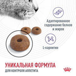 Royal Canin (Роял Канин) Appetite Control Care Сухой корм для взрослых кошек, для контроля выпрашивания корма, 2 кг