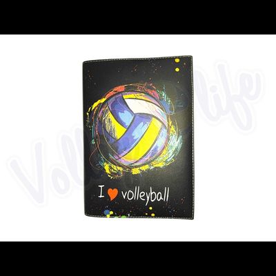 Обложка 2-в-1 "Мяч рисованный BLACK"