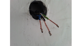 Монтаж электрических сетей учебных аудиторий воронежского Института Искусств