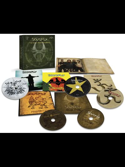 SOULFLY - The soul remains insane: Studio albums 1998 to 2004 5-CD BOX
