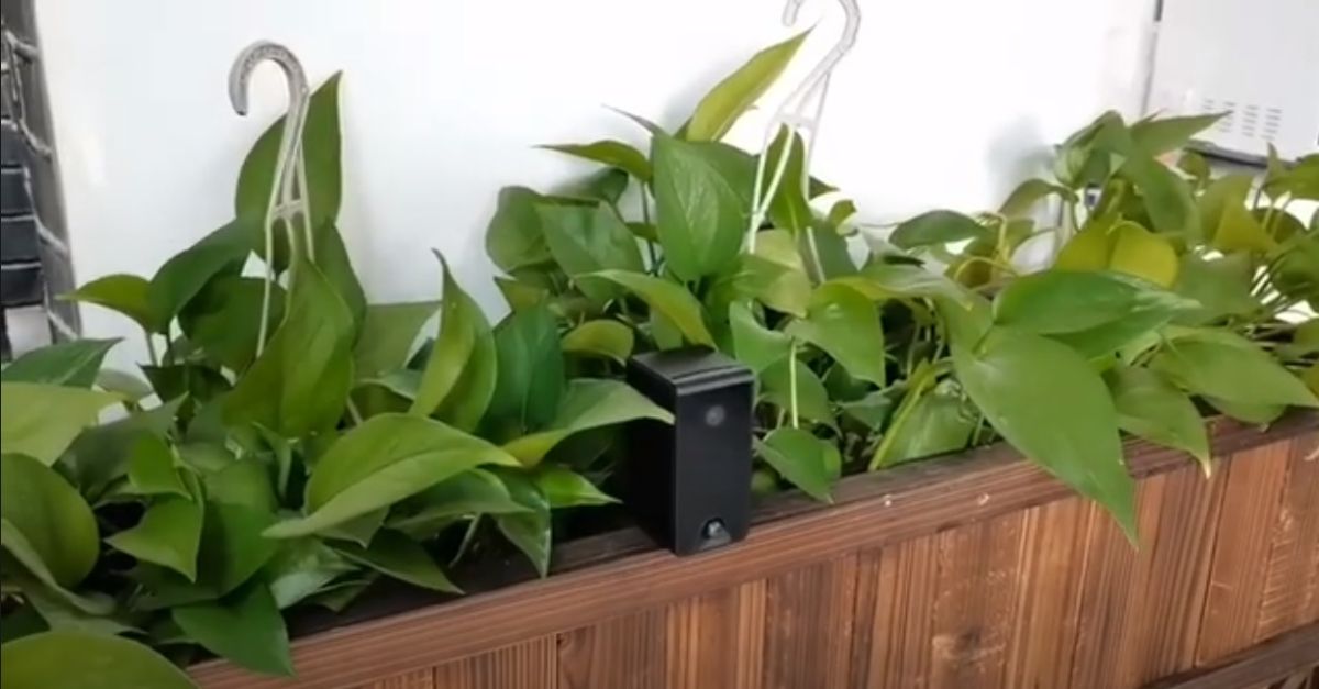 DE-WAI-LS002 Комнатная беспроводная WiFi видеокамера на аккумуляторе с DVR с кронштейном, Full HD