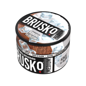 BRUSKO 50 г. - КОКОС СО ЛЬДОМ