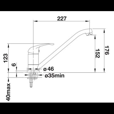 Смеситель Blanco Daras