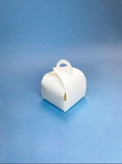 Упаковка сборная кондитерская с/р (белая), 100*100*100мм