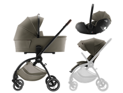 Коляска 3в1 Britax Roemer Rio Lux Urban Olive + BABY-SAFE PRO LUX Urban Olive