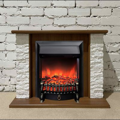 Электрокамин Кимберли NT M2 с очагом Fobos