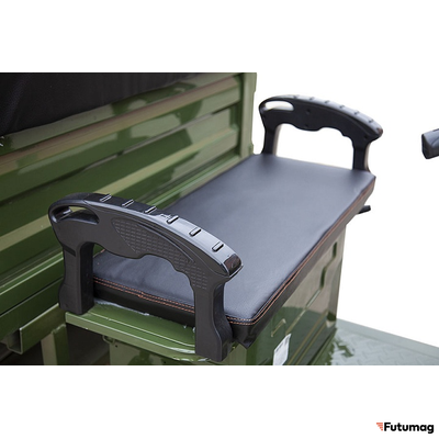 Грузовой электротрицикл Rutrike D4 NEXT PRO 1800 72V1500W зеленый