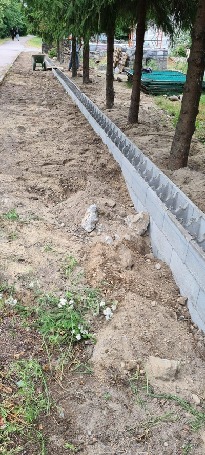 Бетонный блок, 200 мм