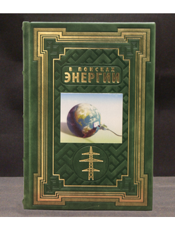 книга В поисках энергии в кожаном переплете