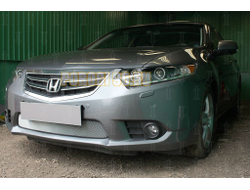 Защита радиатора Honda Accord VIII (рестайлинг) 2011-2013 chrome