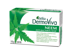 Антибактериальное мыло с Нимом Vatika Dermoviva Neem Soap, 115 гр