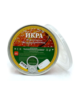 Икра кеты без консервантов в замороженном виде. Первого сорта. 200гр.  2025 года