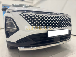 Защита переднего бампера Папа Тюнинг d60 для OMODA C5 Рестайлинг 2024-